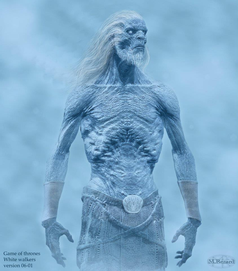 Illustration for article titled Game of Thrones concept art gives us a closer look at the White Walkers